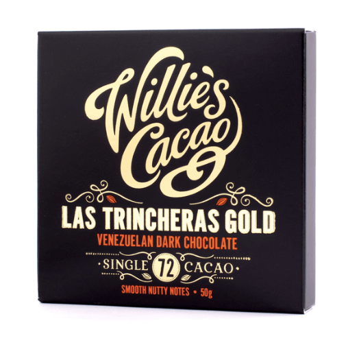 Willie's Cacao - Las Trincheras Gold 72% - Mørk Chokolade fra Venezuela 50g