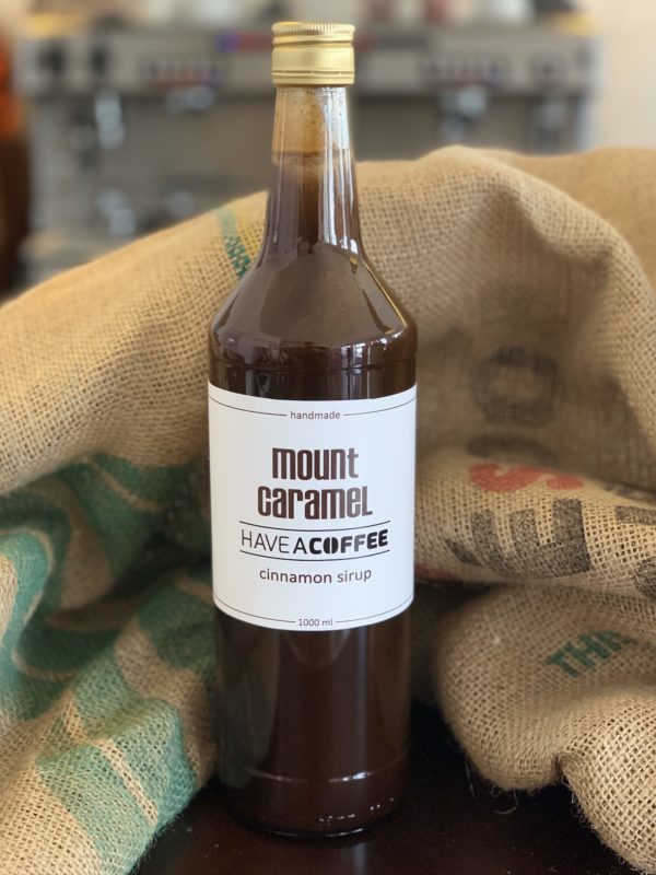 Mount Caramel - Kaffesirup med kanel 1 Liter