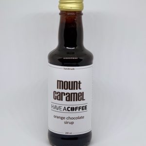 Mount Caramel - Kaffesirup med Orange Chokolade
