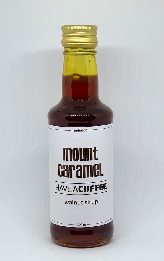 Mount Caramel - Kaffesirup med valnød