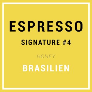 Signature Espresso #4 - Specialty Coffee - Brasilien